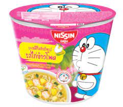 นิสชิน โดราเอมอน บะหมี่กึ่งสำเร็จรูป รสไก่ข้าวโพด 40 กรัม x 6 ถ้วย - Image 4