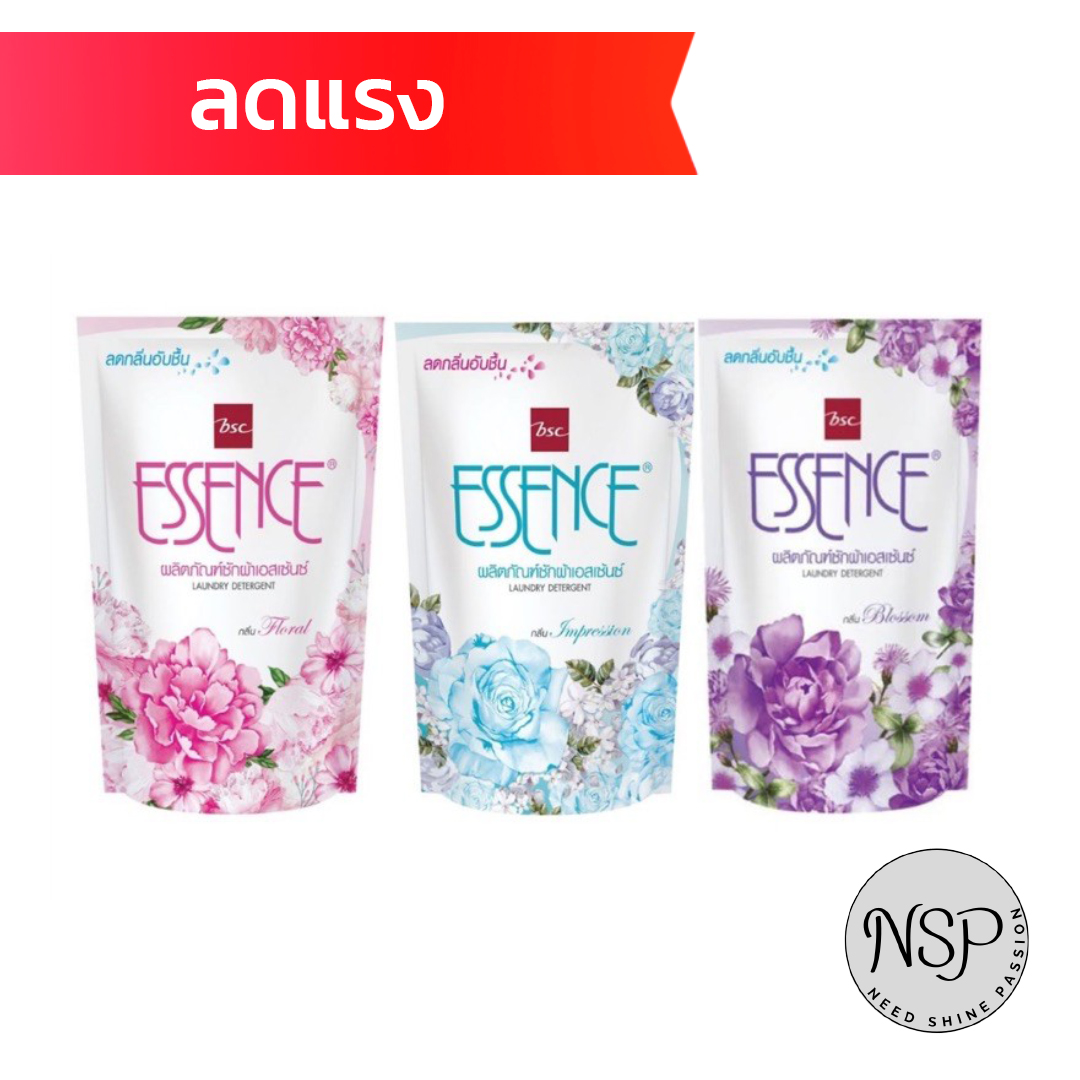 เอสเช้นซ์ น้ำยาซักผ้า 400มล. x 3 (ทุกสี)