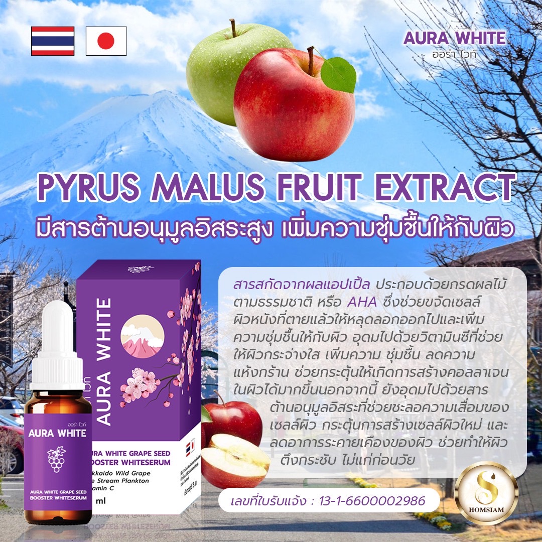 เซรั่มทาผิว ออร่าไวท์ - Image 11