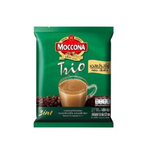 มอคโคน่า กาแฟปรุงสำเร็จชนิดผง 3in1 ทรีโอ เอสเปรสโซ่ 15.8/18 กรัม x 27 ซอง