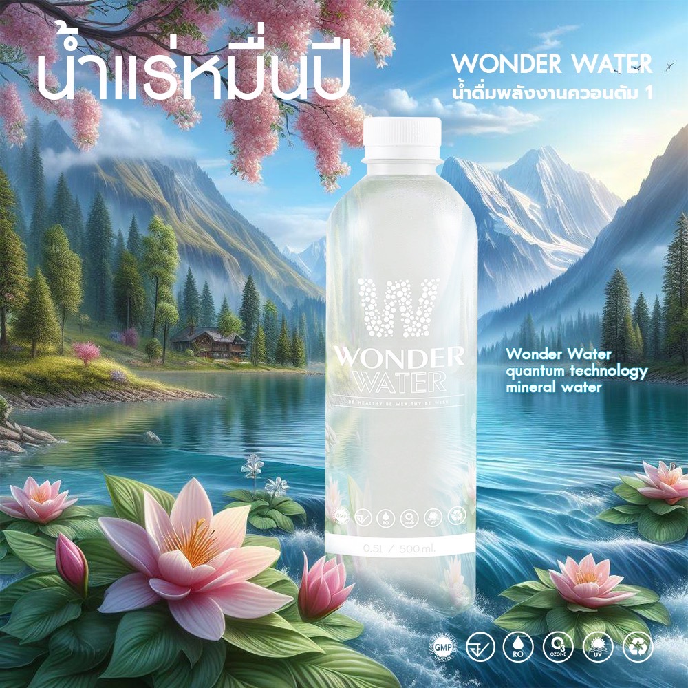 Wonder Water น้ำพลังงานควอนตัม 5 มล. x 12 ขวด - Image 18
