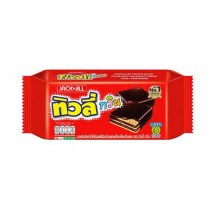 ทิวลี่ ทวิน เวเฟอร์สอดไส้ครีมเคลือบช็อกโกแลต 10 กรัม แพ็ค 24 ชิ้น