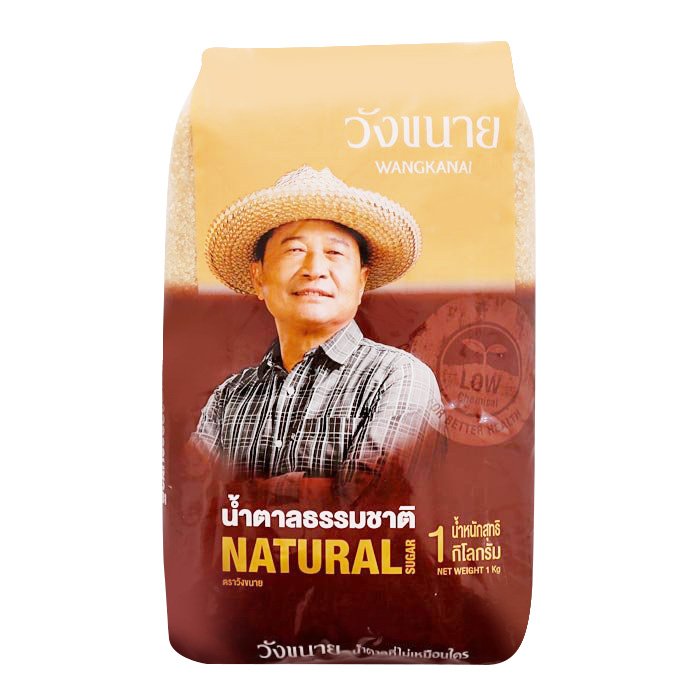 วังขนาย น้ำตาลธรรมชาติ 1 กิโลกรัม x 25 ถุง