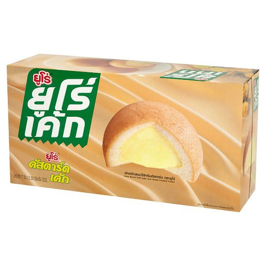 ยูโร่ คัสตาร์ดเค้ก 17 กรัม แพ็ค 12 ชิ้น - Image 3