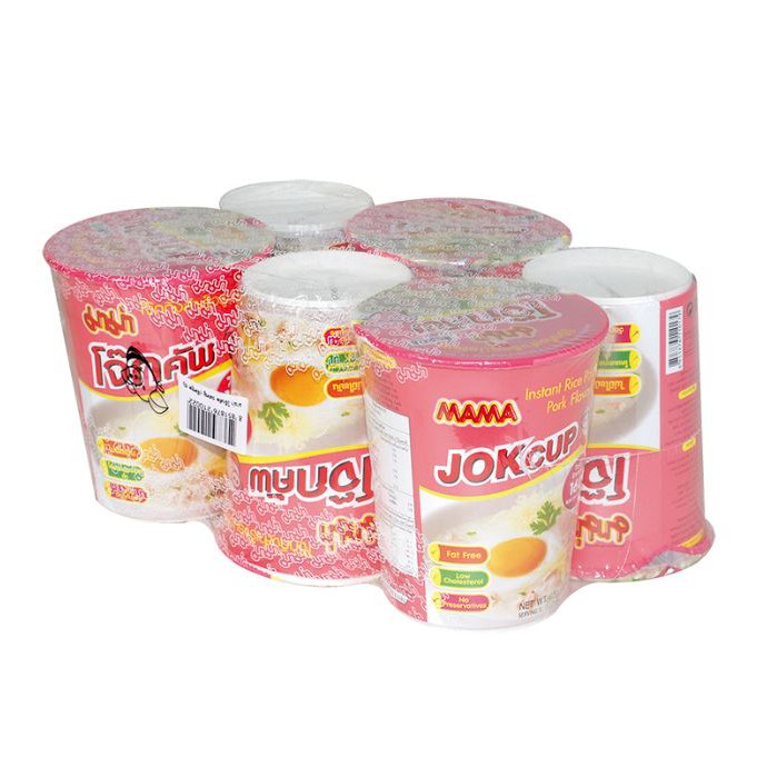 มาม่าคัพ โจ๊กรสหมู 45 กรัม x 6