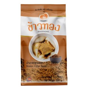 ข้าวทอง น้ำตาลทรายแดง 500 กรัม