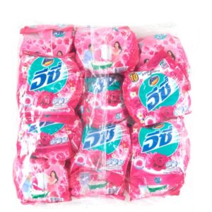 แอทแทค อีซี่ ผงซักฟอก สูตรมาตรฐาน แฮปปี้สวีท สีชมพู 120 กรัม x 12 ถุง