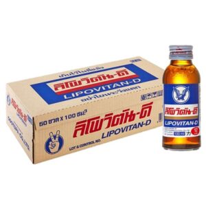 ลิโพ เครื่องดื่มบำรุงกำลัง 100 มล. x 50 ขวด