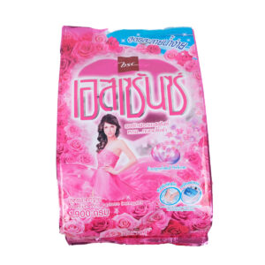 เอสเซ้นซ์ ผงซักฟอก สูตรมาตรฐาน ละลายน้ำง่าย กลิ่นฟลอรัล สีชมพู 1900 กรัม