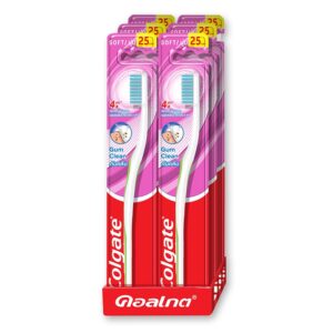 คอลเกต แปรงสีฟัน กัมคลีน แพ็ค 6 ด้าม + ยาสีฟัน 20 มล.