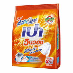 เปา วินวอช ผงซักฟอก สูตรเข้มข้น ซอฟท์ 800 กรัม